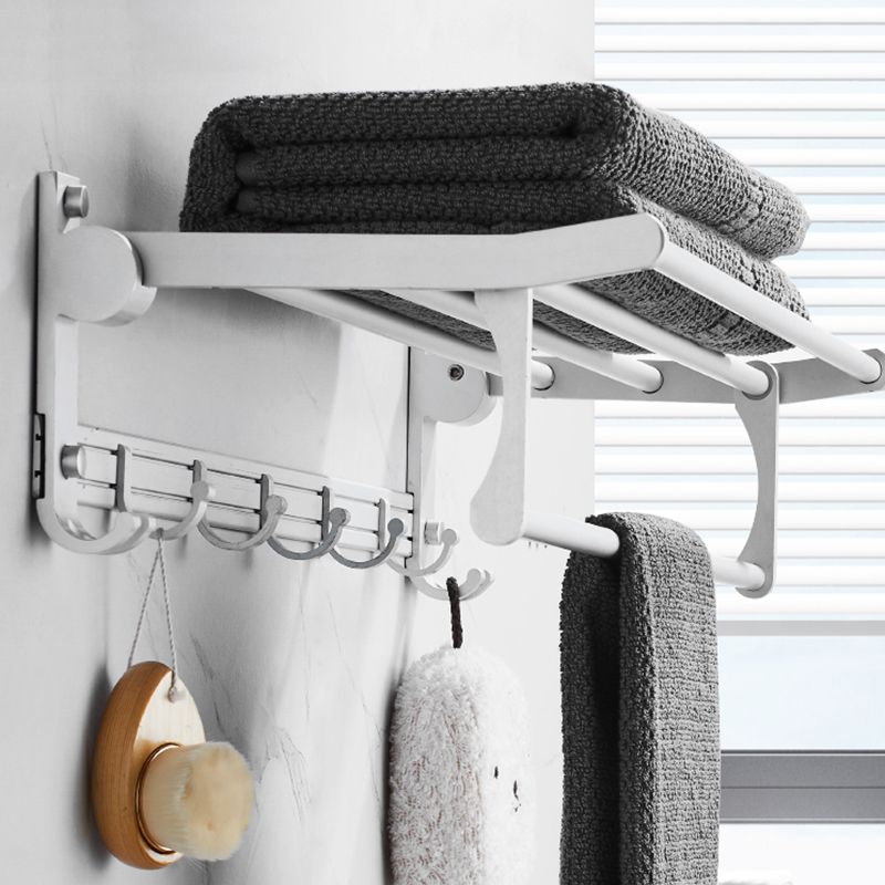 Modern Bathroom Accessories Hardware Set Silver Bathroom Accessory Kit