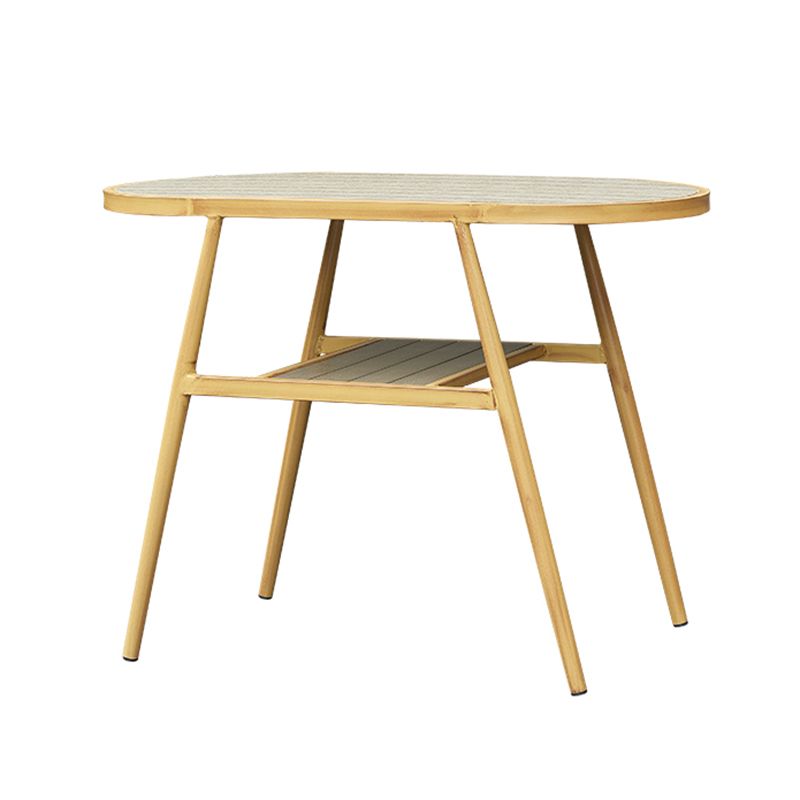 Contemporary 1/3 Pcs Dining Set Glass Rectangular Dining Table Set