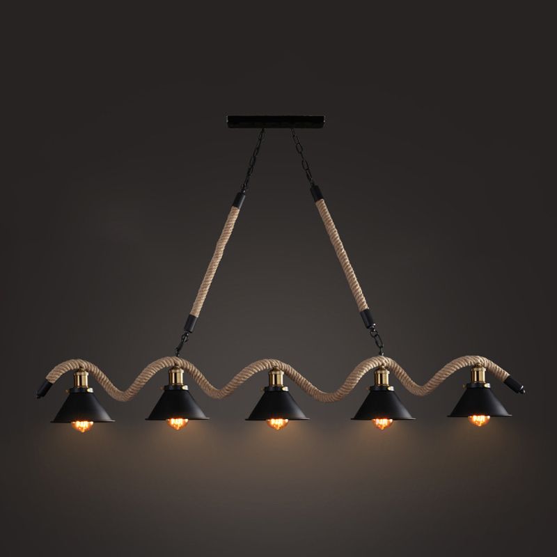 Industrial Island Lighting Cone Ceiling Light for Restaurant