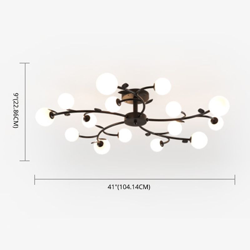 Luz de montaje de vidrio esférico de cristal esférico de montaje de descarga industrial