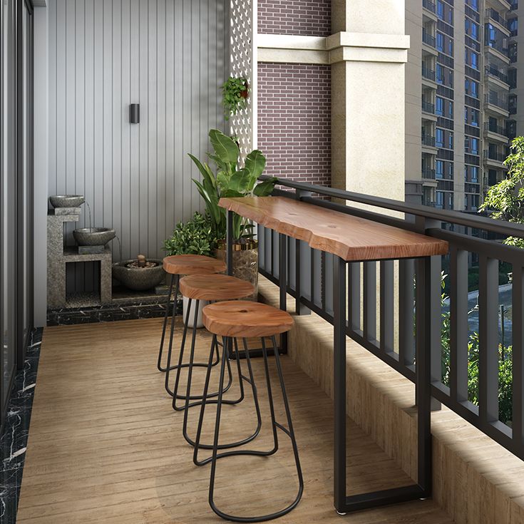 Rectangular Pub Dining Set 1/2/4 Pieces Counter Height Pub Set