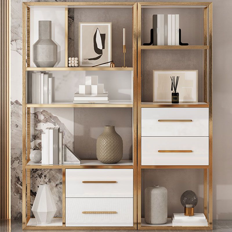 Modern Style Open Bookshelf Etagere Shelf Bookcase for Home Office