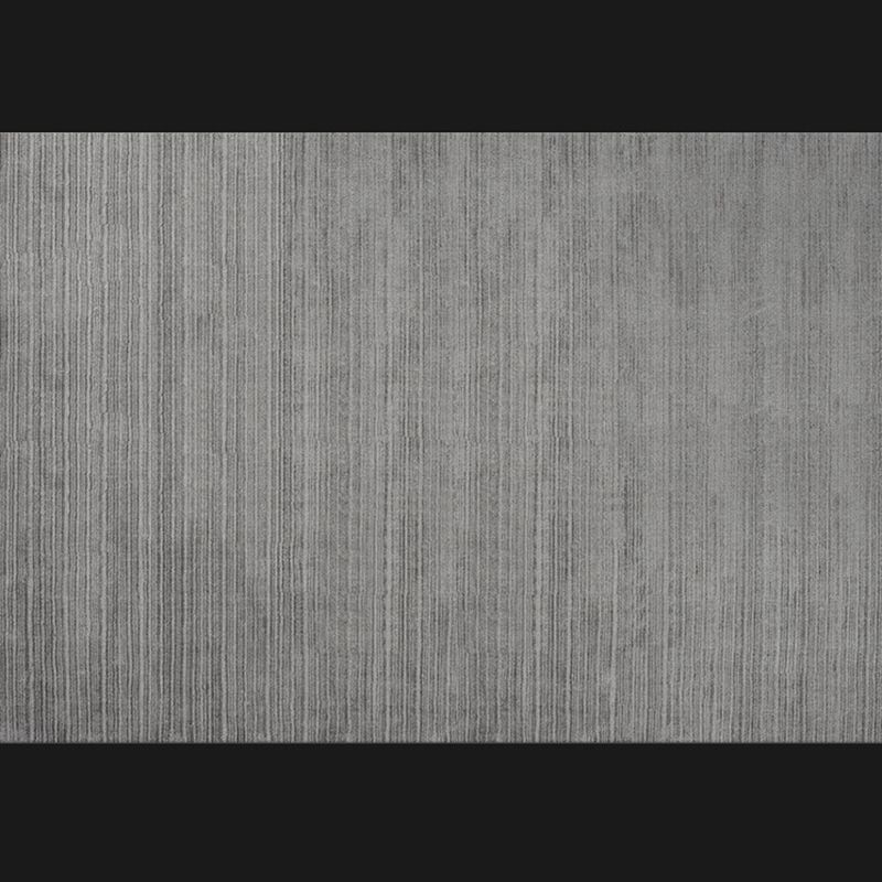 Tapis d'intérieur postmoderne de luxe, bloc de couleur gris, zone Non fendue, pour la décoration de la maison