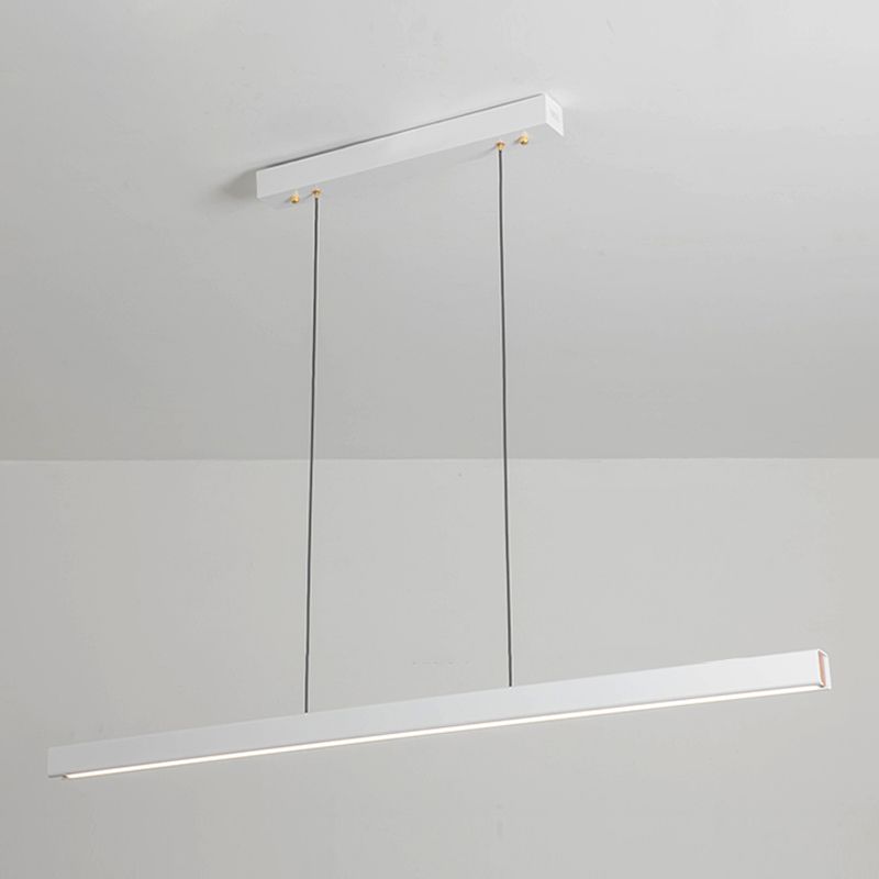 Estilo moderno lineal isla livera metal 1- Luz de luz de luz de luz