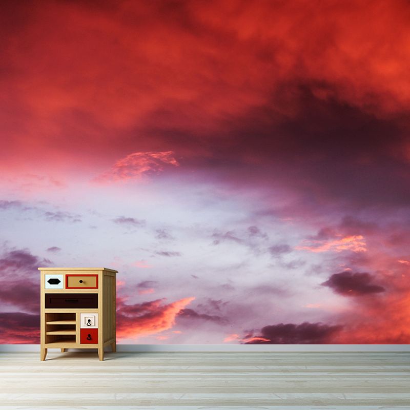 Sky Photography Mural Wallpaper Environment Friendly Indoor Wall Mural