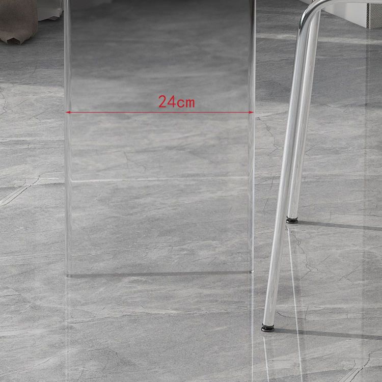 Modern 1/2/3 Pieces Dining Set Round Stone Dining Table for Dining Room Kitchen