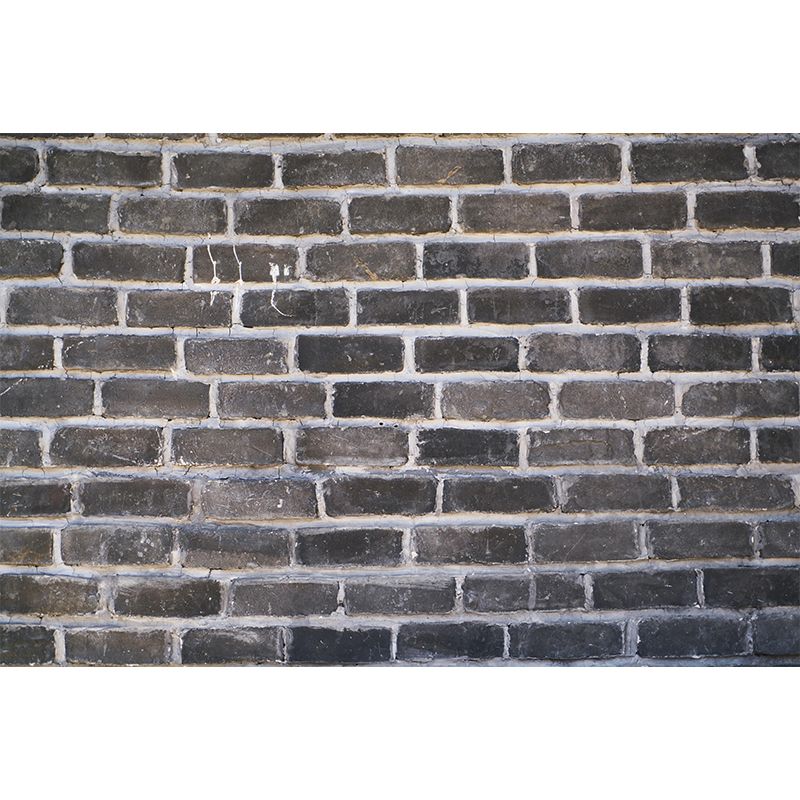 Industrial Style Wallpaper Murals with Brick Wall Pattern Environment Friendly Wall Covering