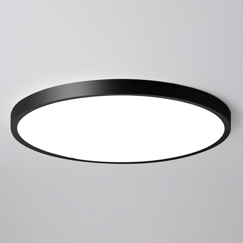 Lámpara de techo redonda empotrada Lámpara de techo empotrada contemporánea