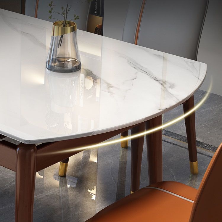 Sintered Stone Top Table Extendable Dining Table for Kitchen