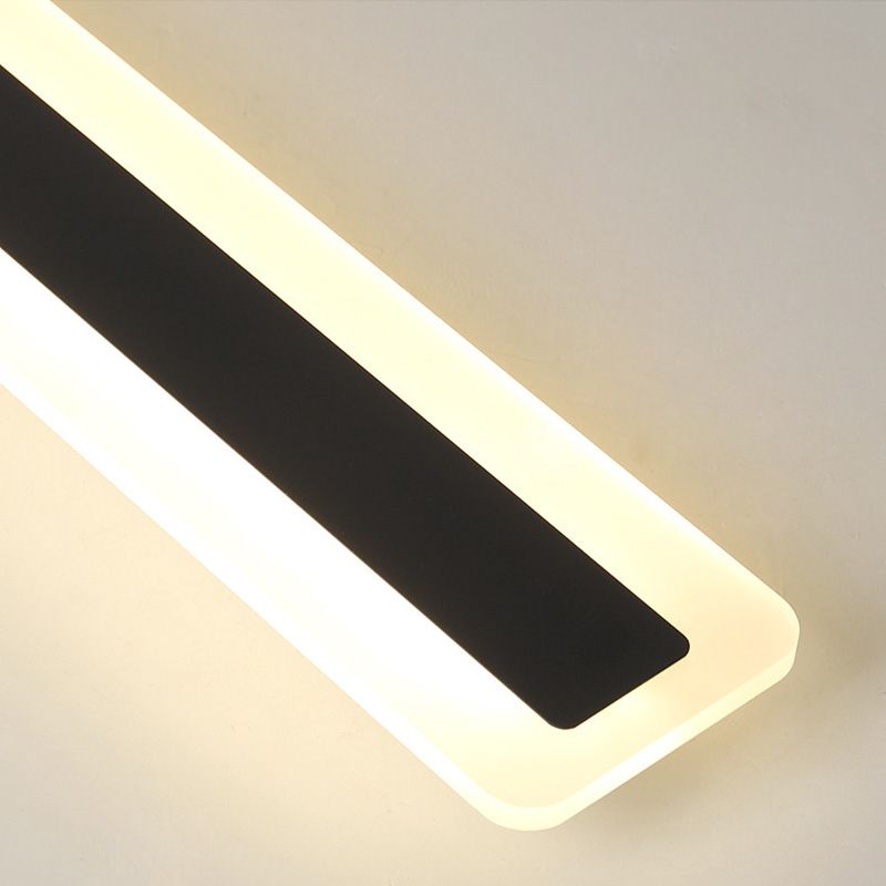 Minimalisme Semi Track Light Armatuur Inbouwplafondlamp voor kledingwinkel