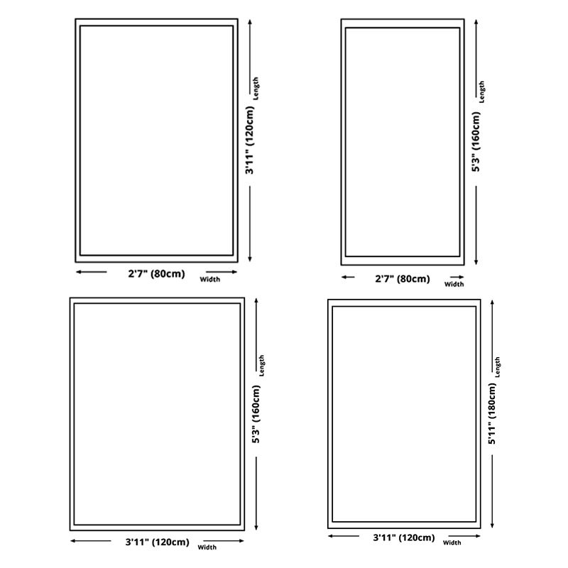 Luxurious Feather Pattern Rug Contemporary Creative Rug Non-Slip Backing Carpet for Living Room