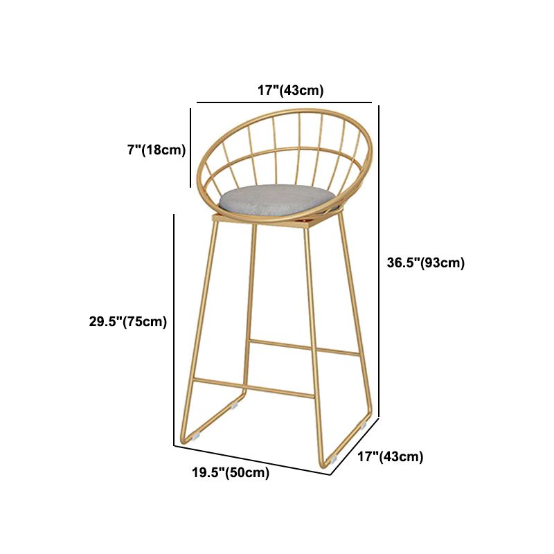 Glam Metal Bar Table Set 1/2/3 Pieces Rectangle Bar Table with High Stools for Kitchen