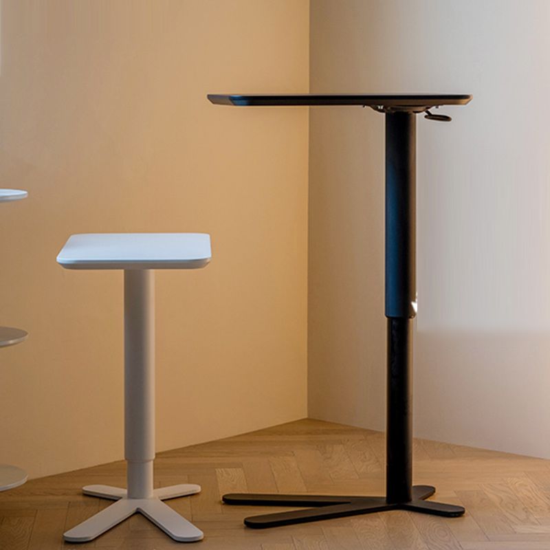 13" Wide Contemporary Corner Table Metal Rectangular Accent Side Table