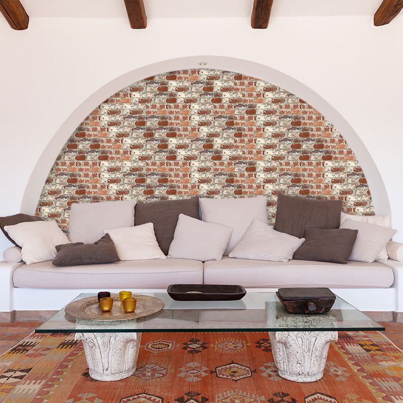 3D Brick Peel and Stick Backsplash Tile PVC Peel and Stick Tile for Kitchen