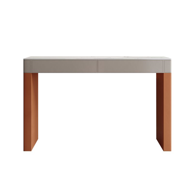 Rectangular White Modern Bar Table Stone Table for Restaurant