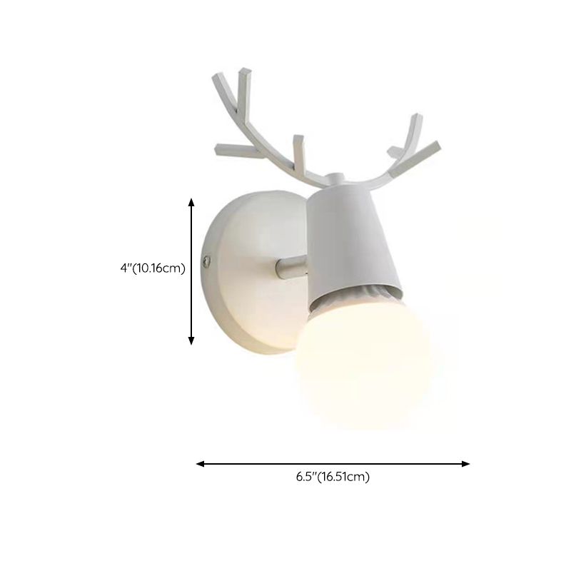 Unique Shape Wood Vanity Sconce Light Modern Style 1-Light Vanity Mirror Lights