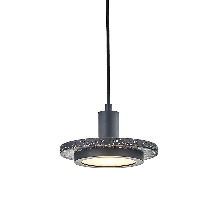 Terrazzo Hanging Light Nordic Pendent Lighting Fixture for Sitting Room