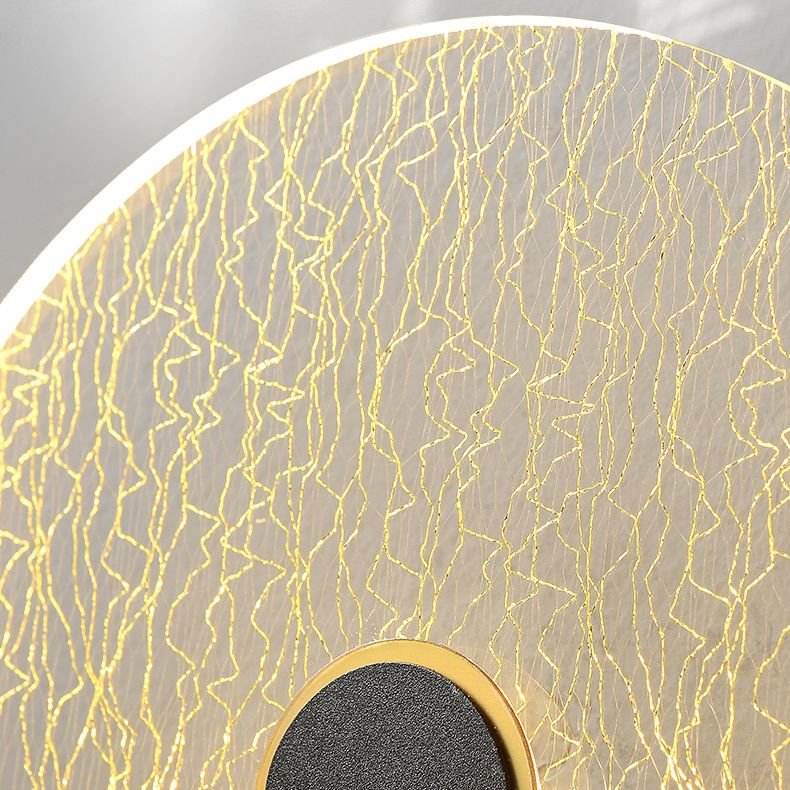 Splique de pared geométrica acrílica Luz LED de luz LED de lujo para escaleras para escaleras