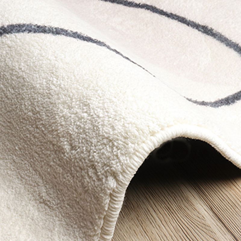 Zwart modern tapijt kneeftje kleur tapijt wasbaar tapijt voor woonkamer