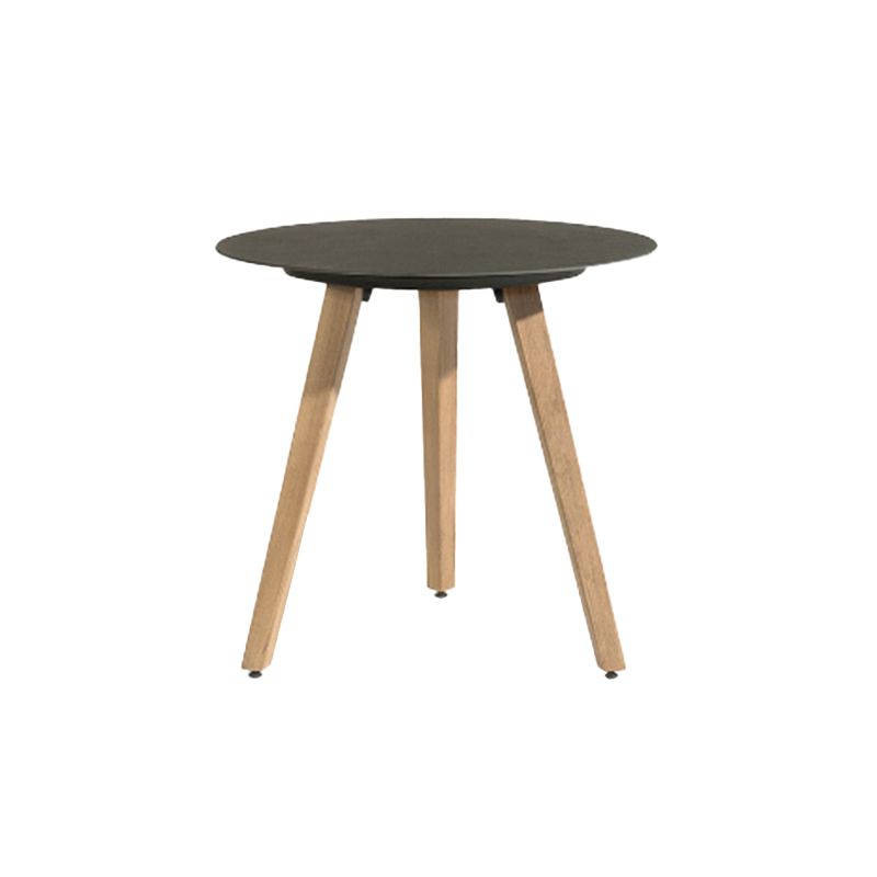 Solid Wood Dining Table Farmhouse Brown Table for Living Room