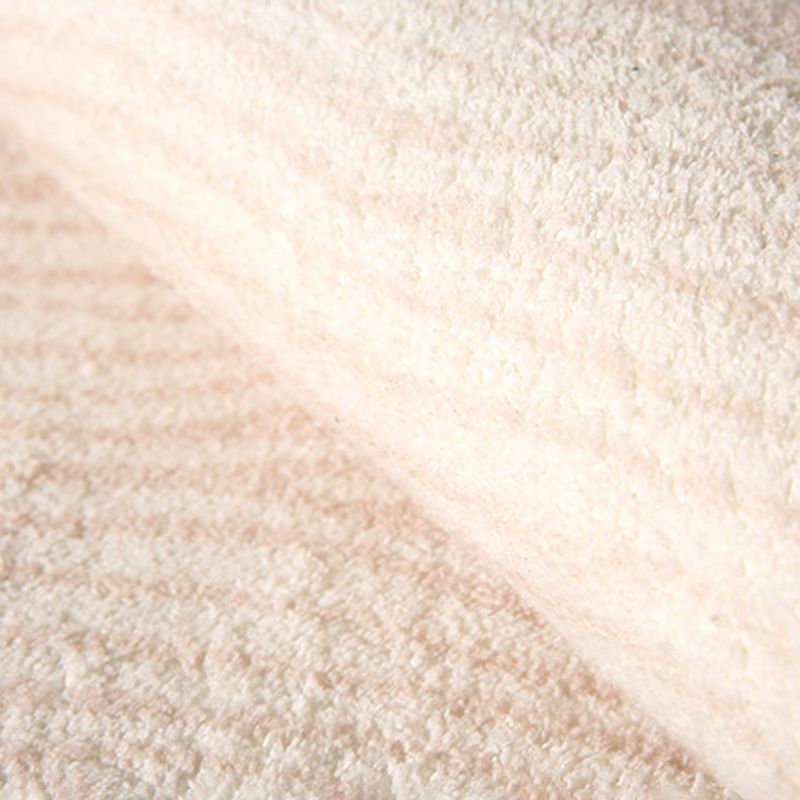 Simplicity Line Design Rug Leisure Round Area Rug Polyester Anti-Slip Carpet for Home Decor