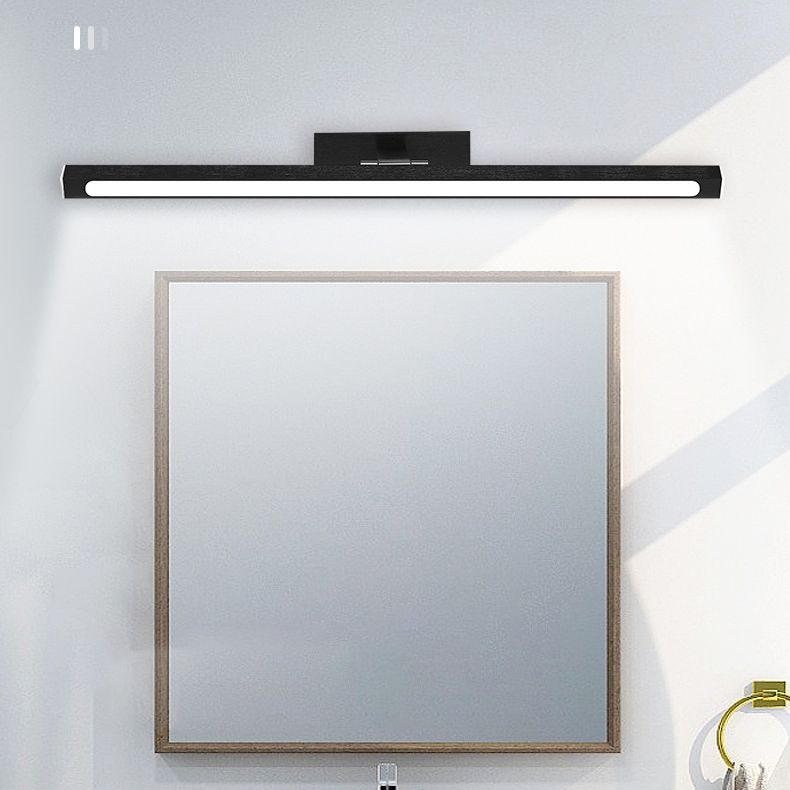Nordic Minimalist Style Linear Vanity Lighting Fixtures Acrylic Vanity Sconce