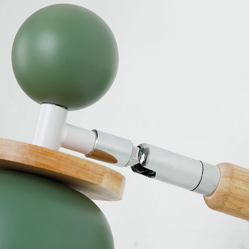 Baby Bedroom Bell Wall Light Metal Single Light Macaron Loft Undertint Sconce Lamp