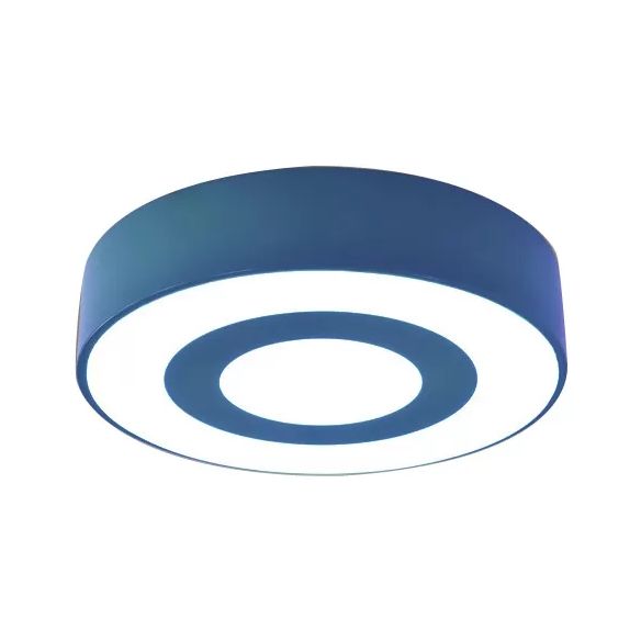 Plafonnier en acrylique à cercle concentrique pour enfants, plafonnier de couleur vive pour la maternelle