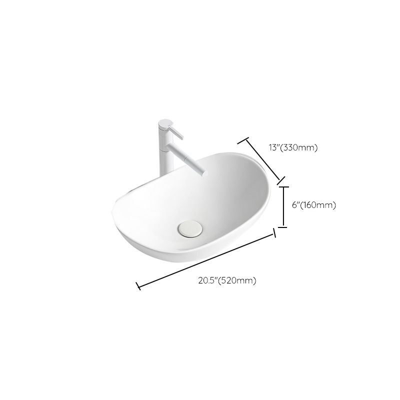White Trough Bathroom Sink Modern Porcelain Trough Bathroom Sink