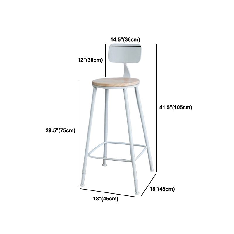 Rectangle Footrest Pub Table Set Glam 1/2/3/4/6 Pieces White Coffee Shop Bistro Set