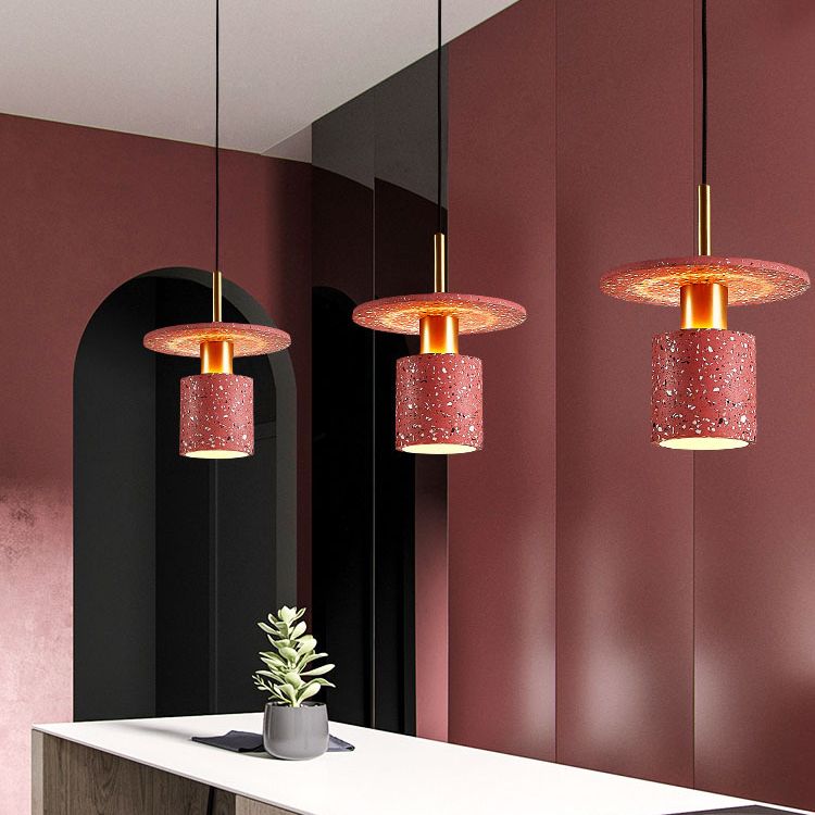 Noordse cement hanger plafondlampen enkel licht hangend licht voor restaurantbar