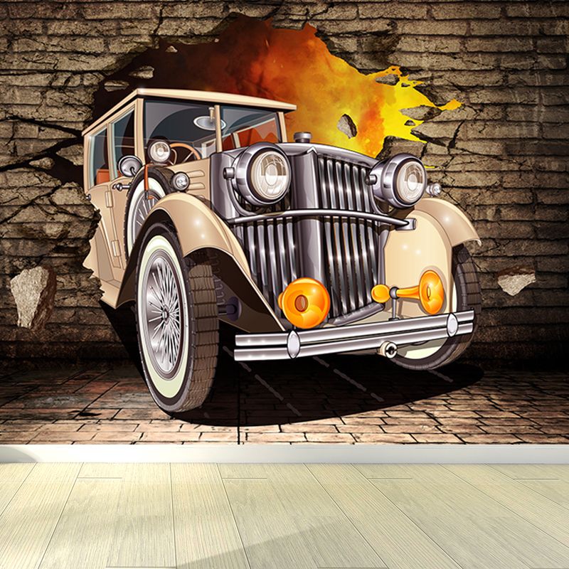 Waterproof Car and Wall Mural Industrial Non-Woven Wall Art, Custom Size Available