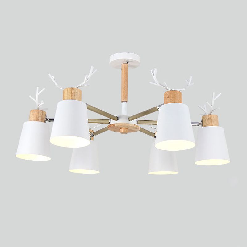Multi Light Unique Hanging Chandelier Modern Style Metal Hanging Lighting for Living Room