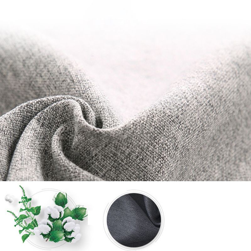 33.46" H Contemporary Cotton Blend Square Arm Sofa Bed for Living Room