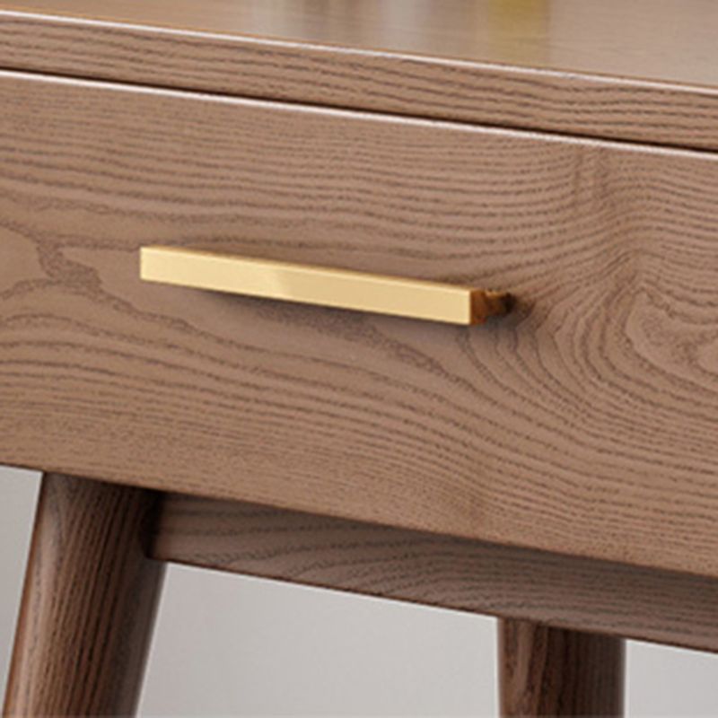 Traditional Wooden Makeup Vanity Set With Drawer for Bedroom