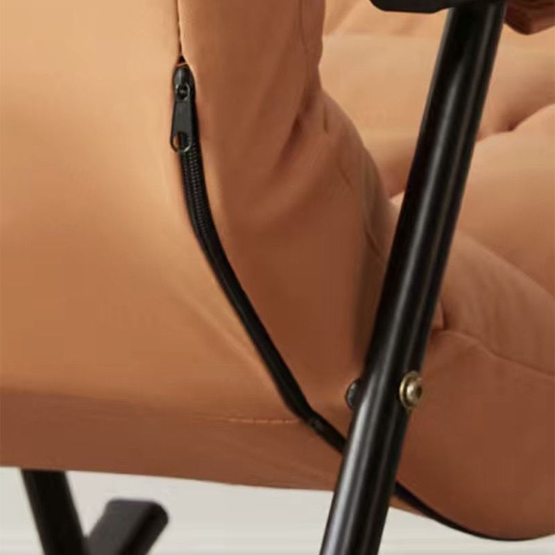 23.62"L x 37.8"W x 32.68"H Modern Sewn Pillow Back Track Arms Parsons Chair