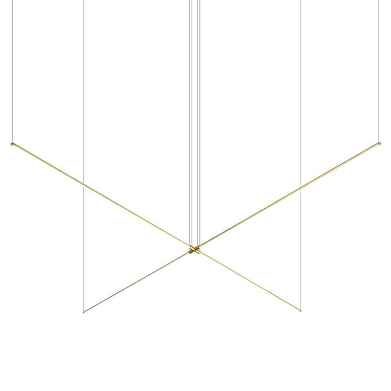 Luci di lampadari dell'isola lineare Simplicità Fissature di illuminazione del lampadario acrilico per tavolo da pranzo