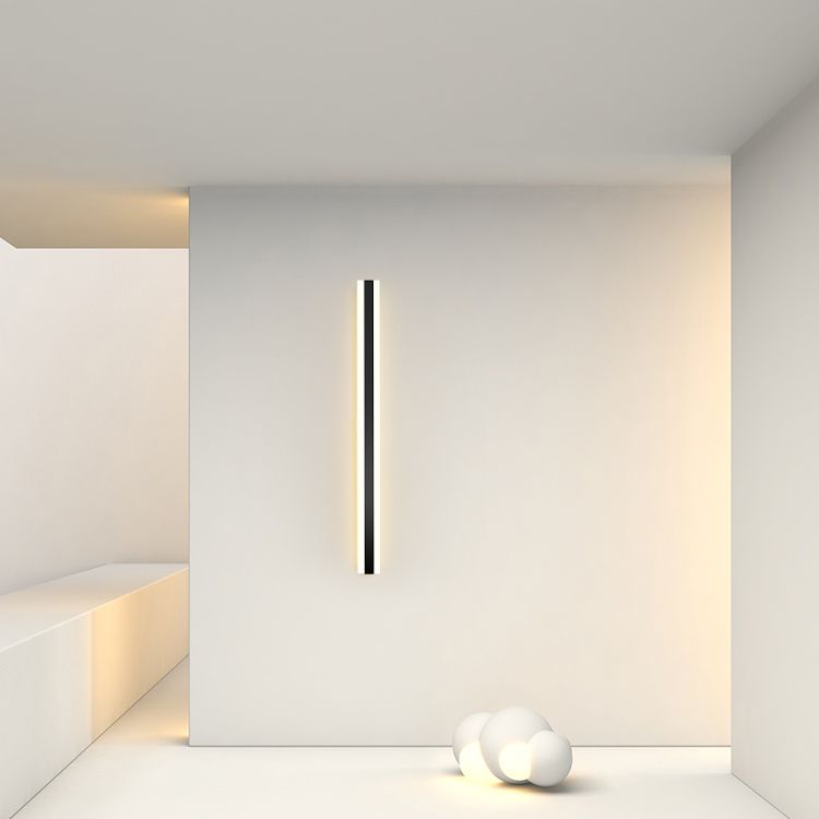 Luz de pared lineal Luz de montaje de pared de pared iluminación de apliques de pared moderna