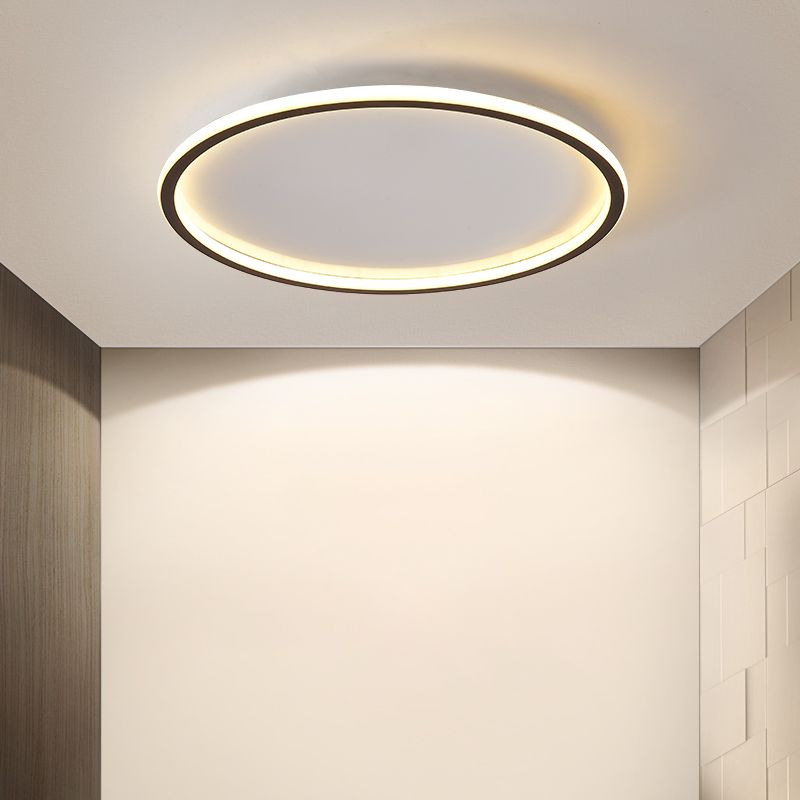 Moderne Flush Mount Light Armaturen Acryl 1 Licht Flush Light Fixtures