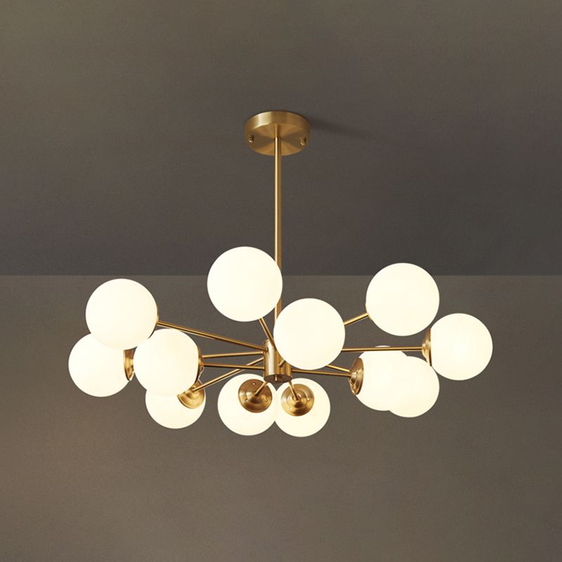 Modern Simple Light Luxury Style LED Pendant Chandelier Light for Living Room Dining Room Bedroom