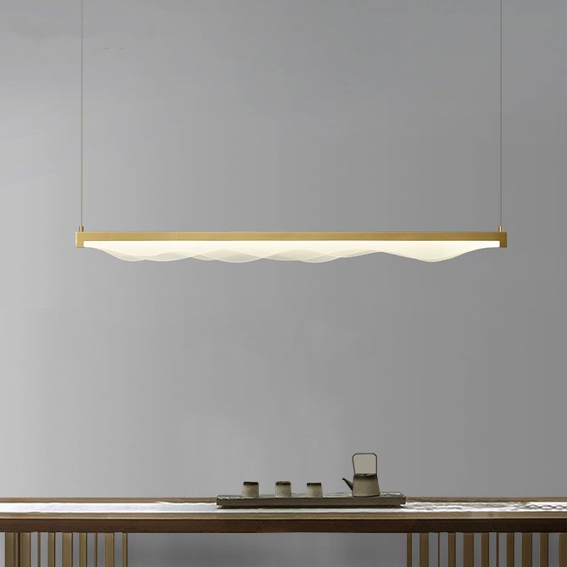Modern Style Pendant Lighting Fixtures Gold/Black Island Lighting Ideas for Kitchen