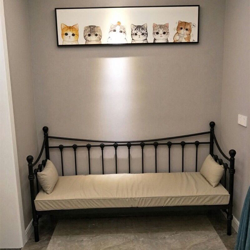 Contemporary Metal Wire-Grid Bed Frame 47.24" High Child's Bed