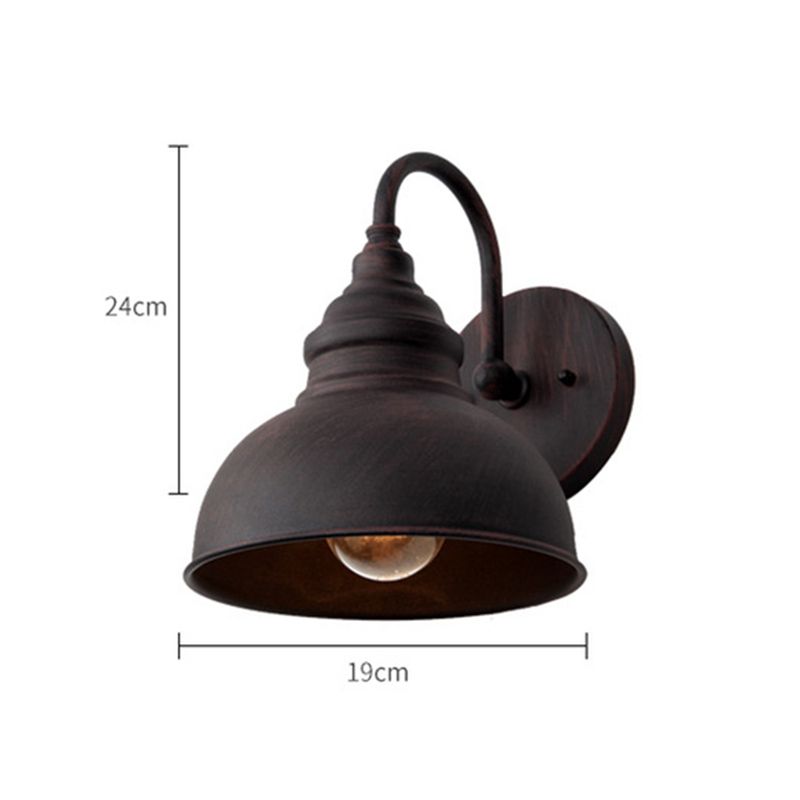 Industrial Outdoor Wall Sconce Metal Barn Sconce Wall Lighting for Balcony Backyard