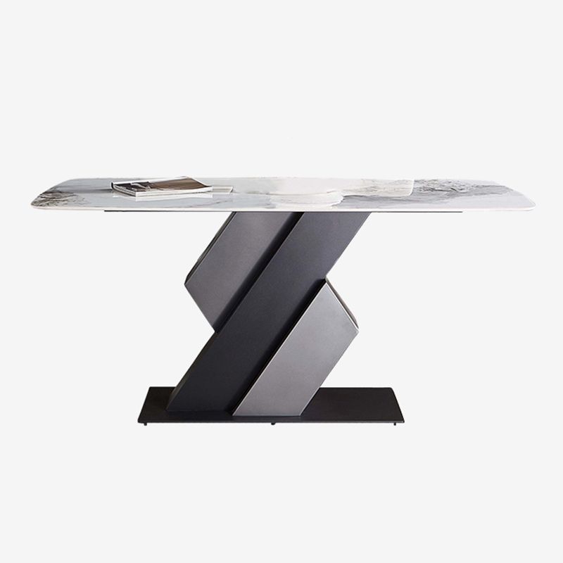 Modern Rectangle Dining Table Set 1/4/5/7 Pieces Dinette Set for Home