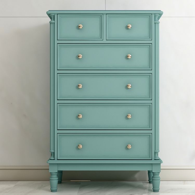 Wood Top Chest with Legs Vertical Dresser with Drawers for Bedroom
