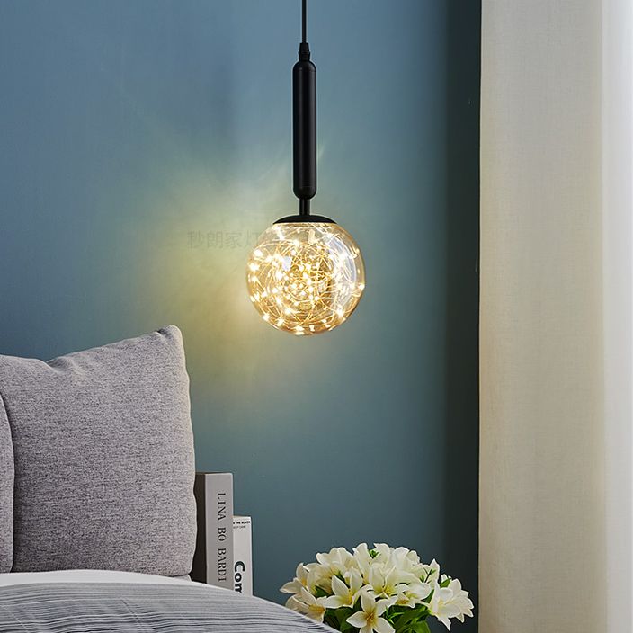 Lampada a sospensione a pendente stellare in stile Nordic Glass LED LAMPAGGIO LAMPAGGIO IN GOLD
