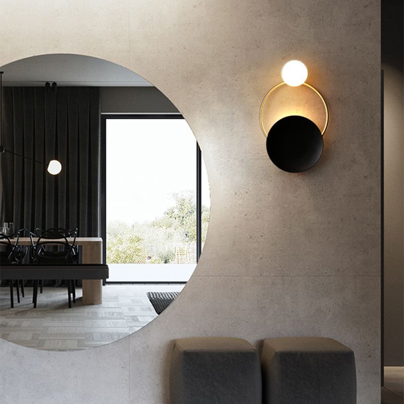 2 Light Unique Shape Wall Mounted Light Modern Sconce Light Fixture for Living Room