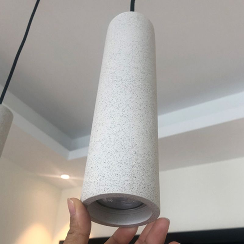 Einzelkopf hängend leichter kreativer Zement zeitgenössische Federung für Foyer