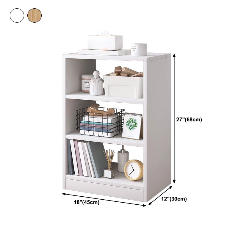 Scandinavian Wood Bookshelf 11.8" Wide Standard Shelf Bookcase