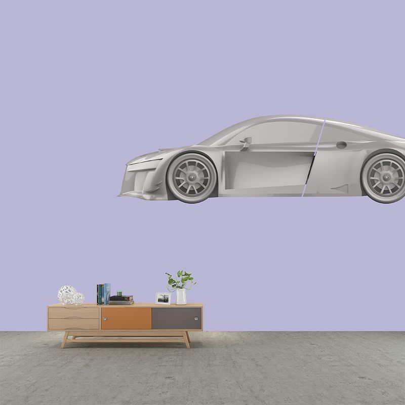 Modern Transportation Wall Murals Modern Style Moisture Resistant Wall Covering